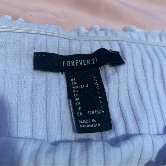 Forever 21 Light Blue Top - Picture 2 of 2